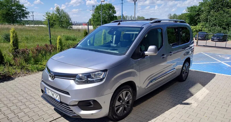 samochody osobowe Toyota Proace City Verso cena 99000 przebieg: 120000, rok produkcji 2020 z Wieliczka